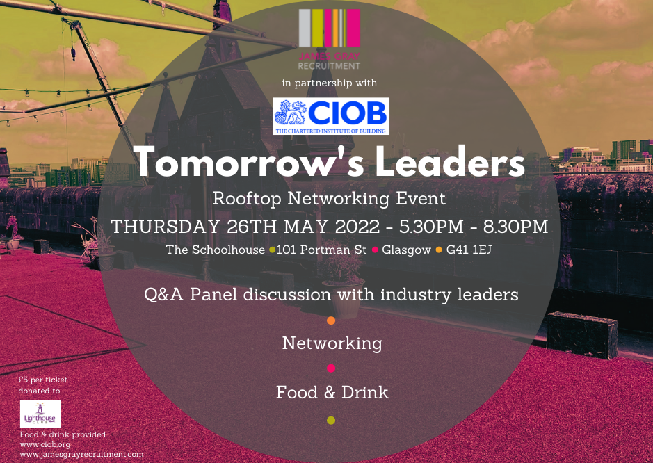 CIOB and James Gray Rooftop Event